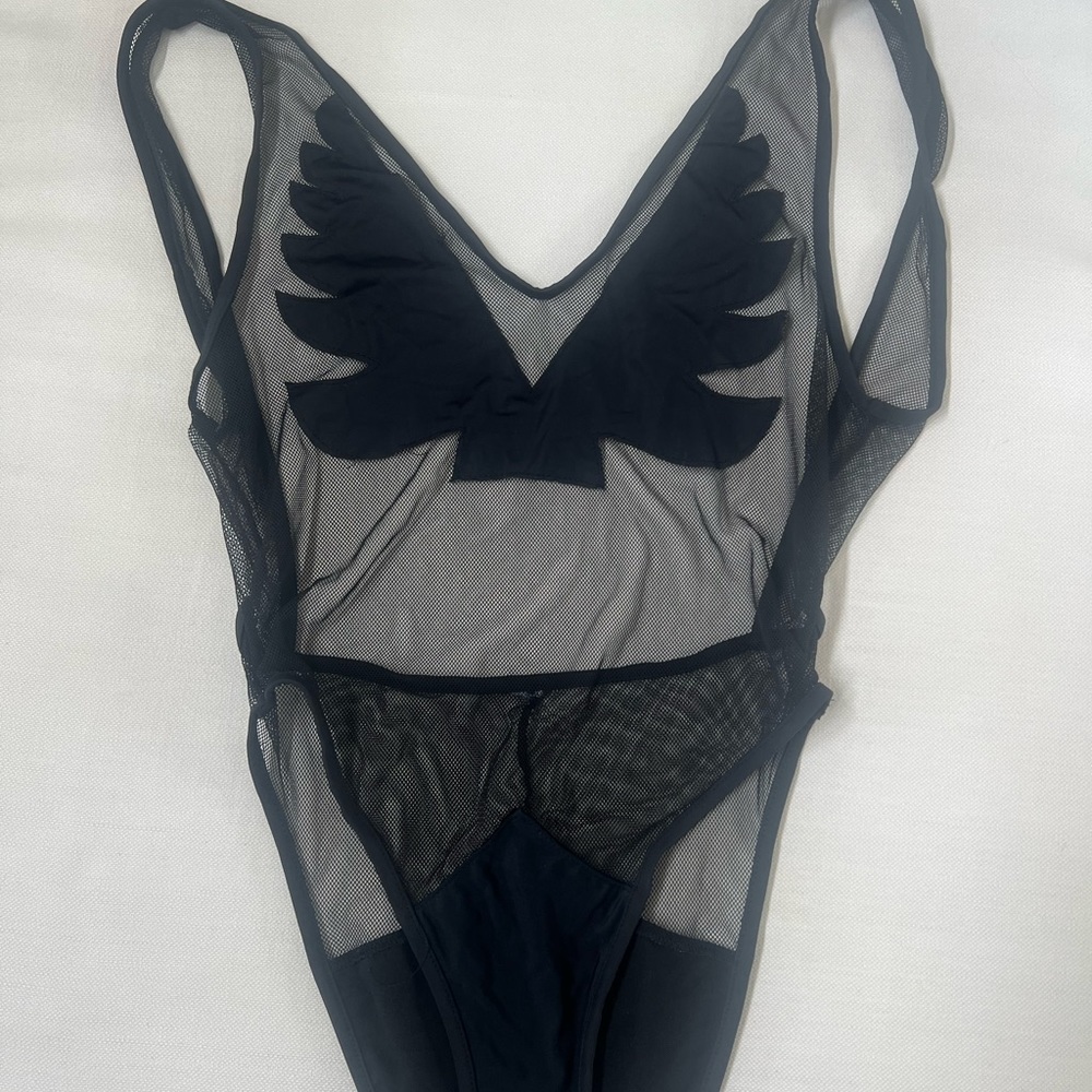 rave swimsuit with wings